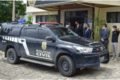 Foto colorida de uma viatura preta da Polícia Civil do Espírito Santo - Metrópoles