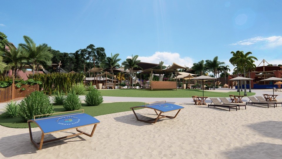 Foto colorida do litoral do Na Praia em 2023 - Metrópoles