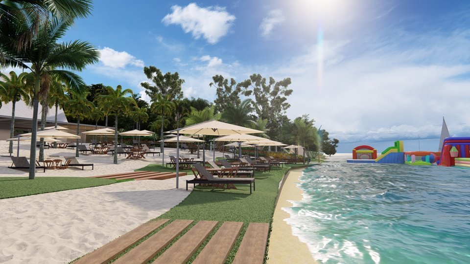 Foto colorida do litoral do Na Praia em 2023 - Metrópoles