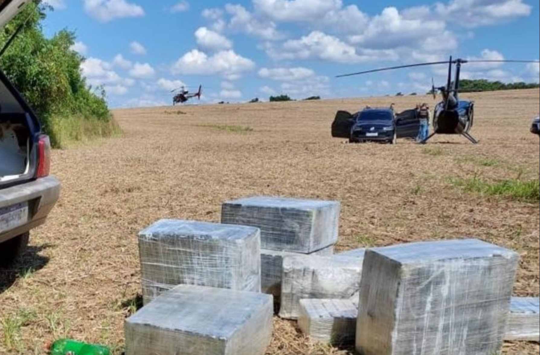 Helicóptero de cocaína