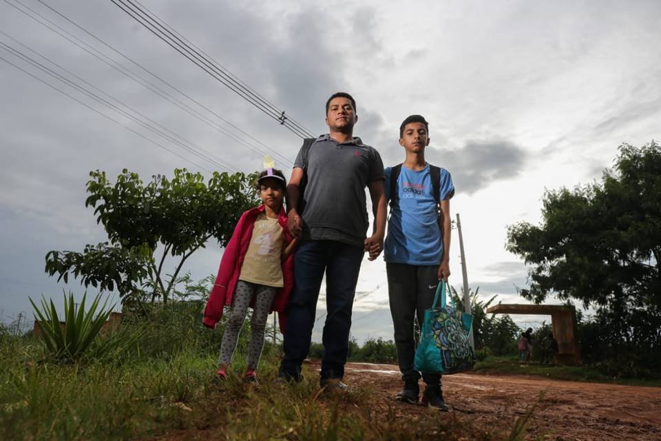 Pai, filha e filho - Metrópoles