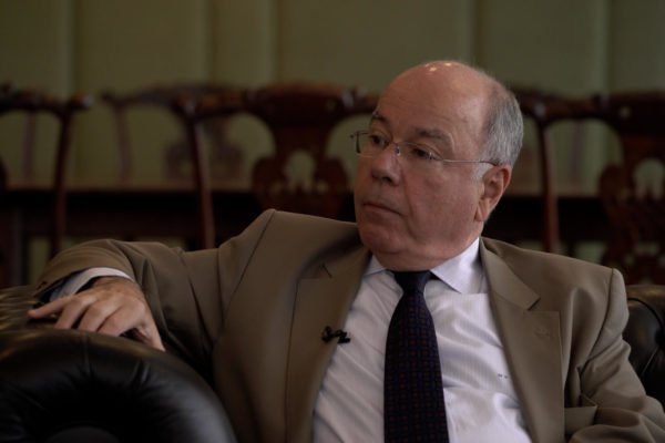 Mauro Vieira, ministro das Relações Exteriores do Brasil, durante entrevista ao Metrópoles