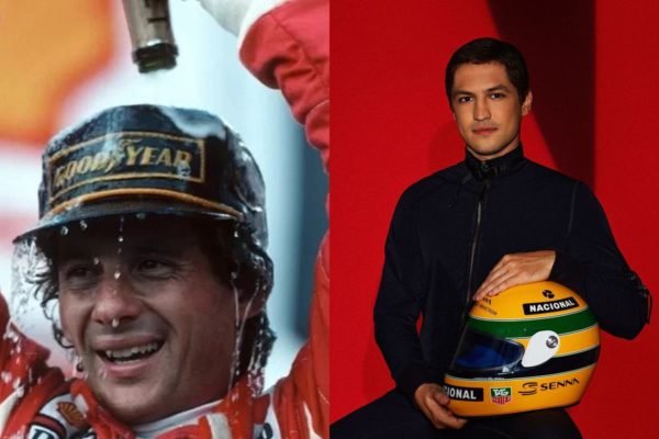 Montagem de Ayrton Senna e Gabriel Leone - Metrópoles