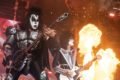 Foto de show da banda de rock Kiss
