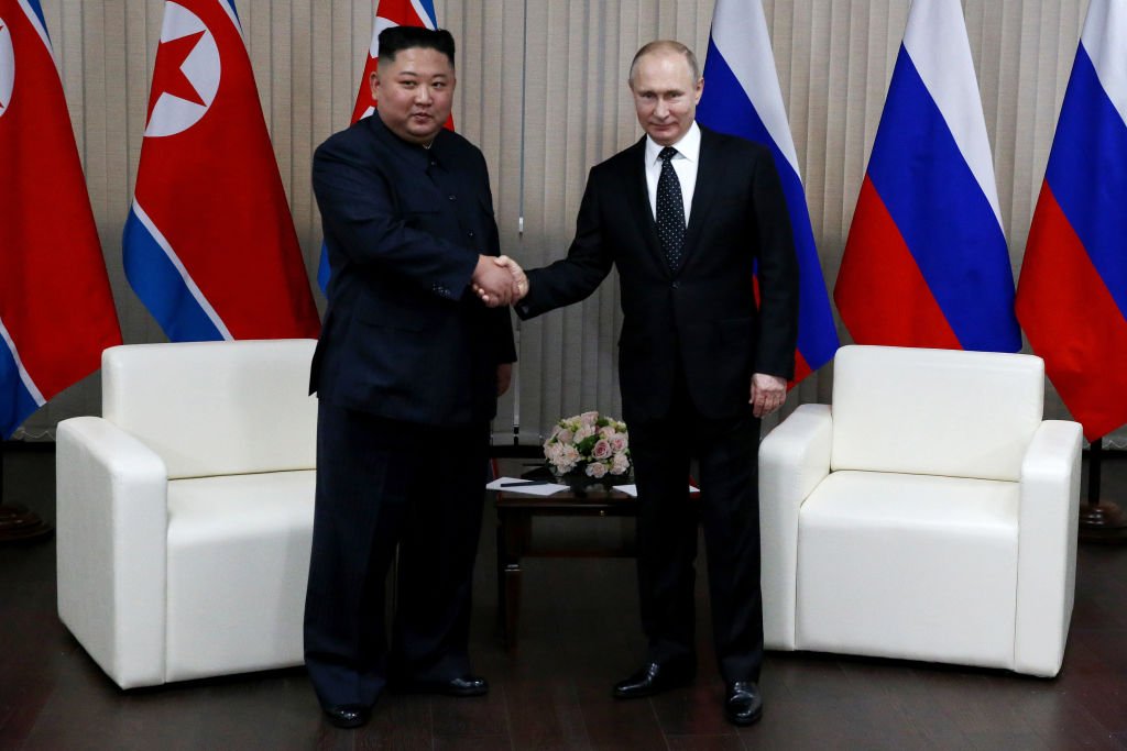 Russian President Vladimir Putin receives North Korean Leader Kim Jong-un in Vladivostok