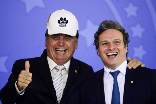 Deputado Fred Costa e Bolsonaro