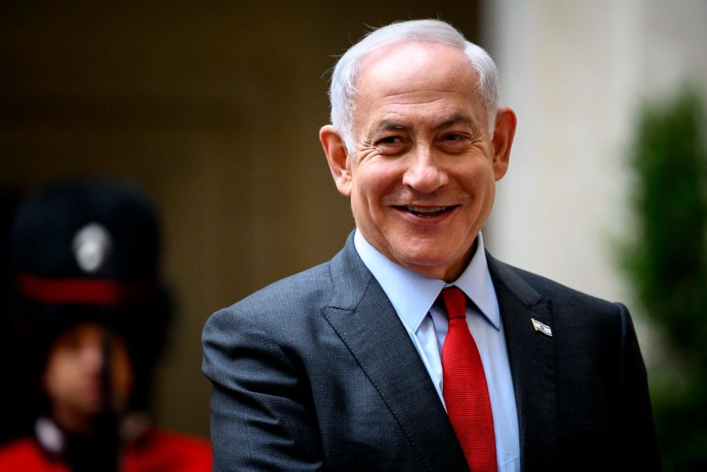 Foto colorida do primeiro-ministro de Israel, Benjamin Netanyahu - Metrópoles