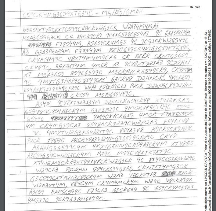 Cartas com ameças do PCC contra Lincoln Gakiya