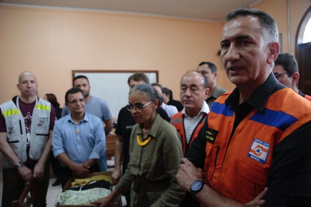 Marina Silva e Waldez Góes