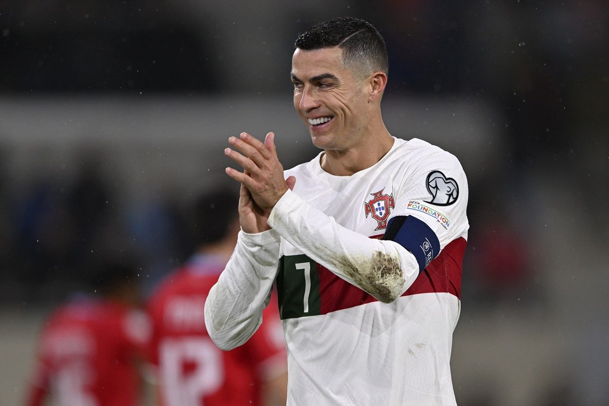 Cristiano Ronaldo faz dois e Portugal goleia Luxemburgo por 6 x 0