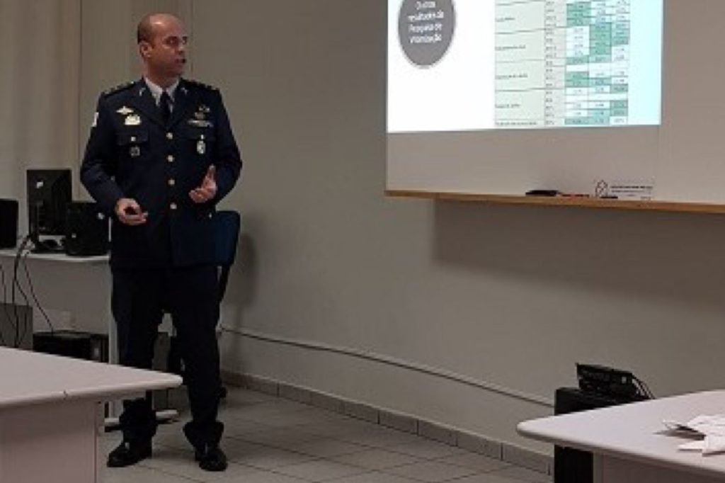 Major da PMDF Eduardo Coelho. Ele espancou e cuspiu na própria esposa