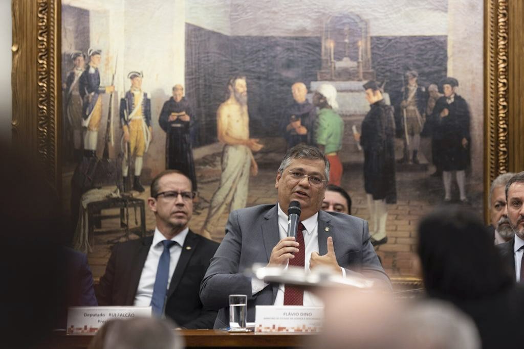 Flávio Dino na CCJ para esclarecer ações pós 8 de janeiro e ida ao Complexo da Maré - Metrópoles
