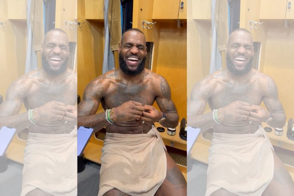 Lebron James toalha