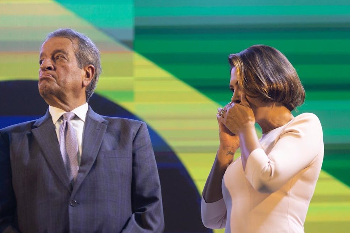 Valdemar Costa Neto presidente do PL e Michelle Bolsonaro metropoles