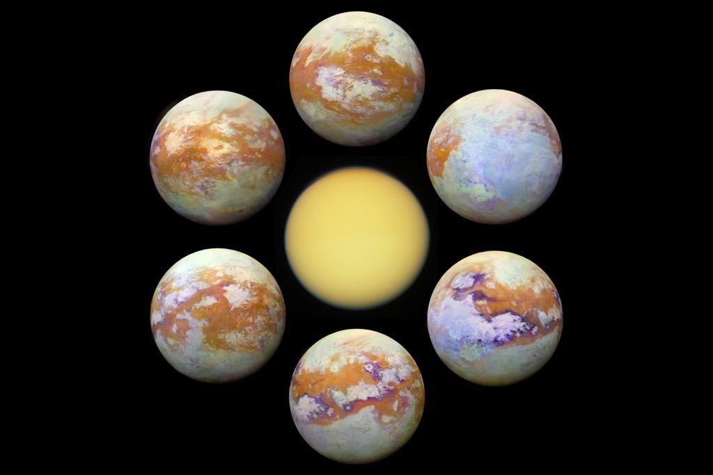 Titã lua de Saturno