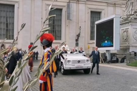 Papa Francisco celebra Domingo de Ramos