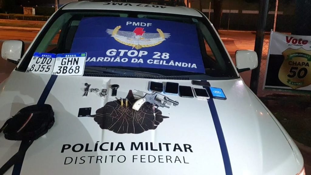 Apreensão feita pela PMDF