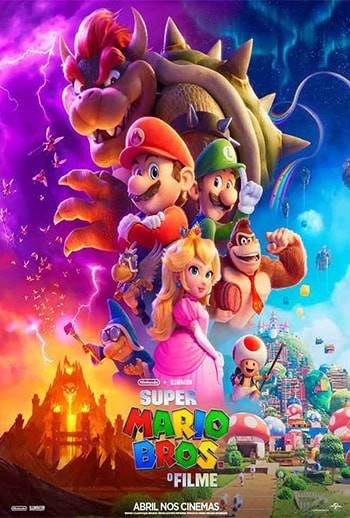 Super Mario Bros. se torna 3ª maior bilheteria de um filme animado