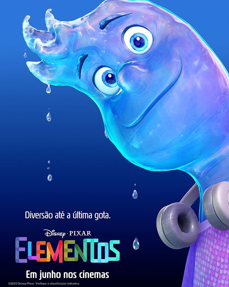 Elementos é o filme mais desafiador da história da Pixar, diz