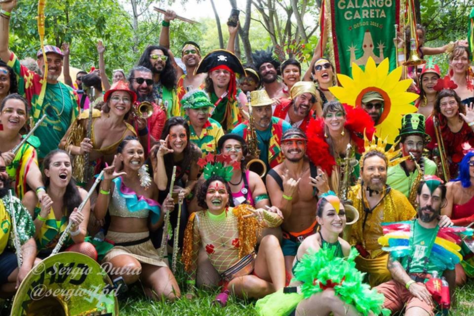 Foto co Bloco Calango Careta - Metrópoles