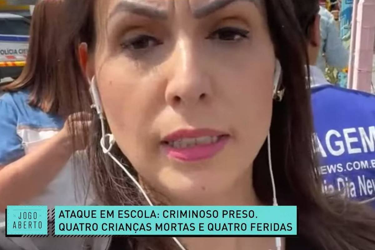 Vídeo Repórter Se Emociona Ao Vivo Com Notícia Sobre Ataque A Creche Em Blumenau Metrópoles 