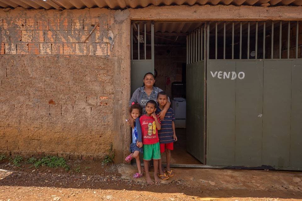 Moradora assistida Instituto Mais Vidas