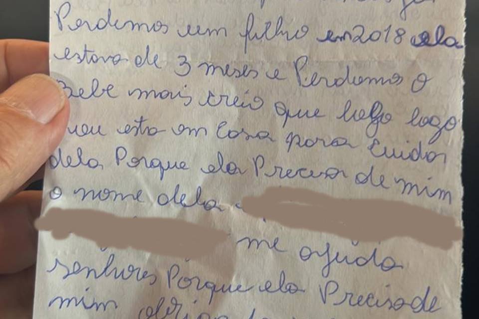Carta de preso - Metrópoles