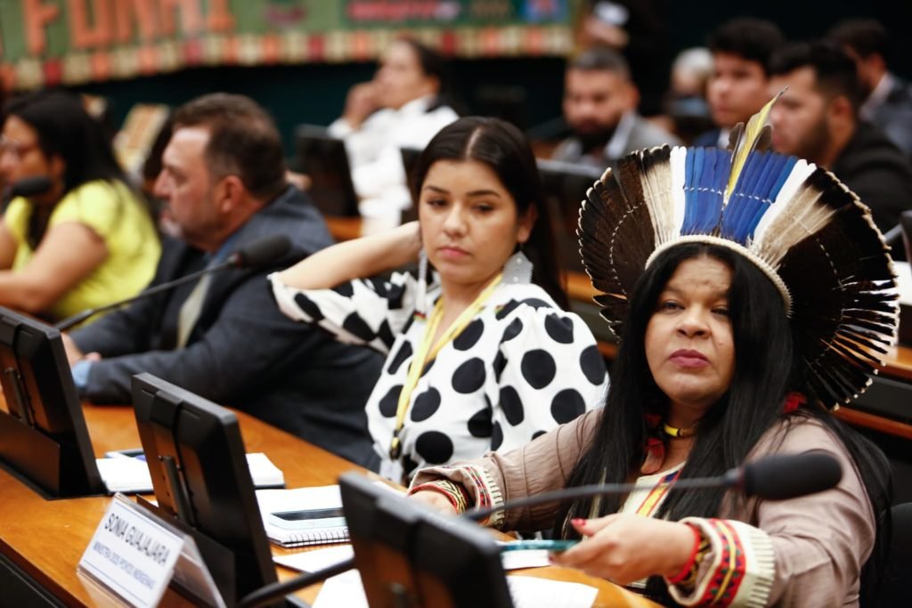 Ministra dos Povos Indígenas, Sônia Guajajara (PSOL-SP)