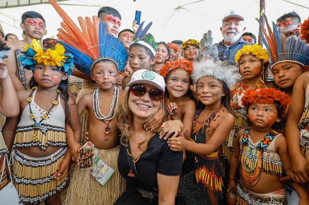 O Brasil é terra indígena diz Janja em data comemorativa dos povos Metrópoles