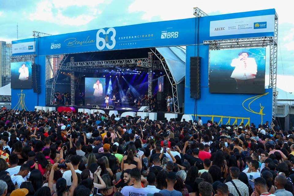 Aniversário de Brasília: Fim de semana de comemorações começa com show de Maiara & Maraisa