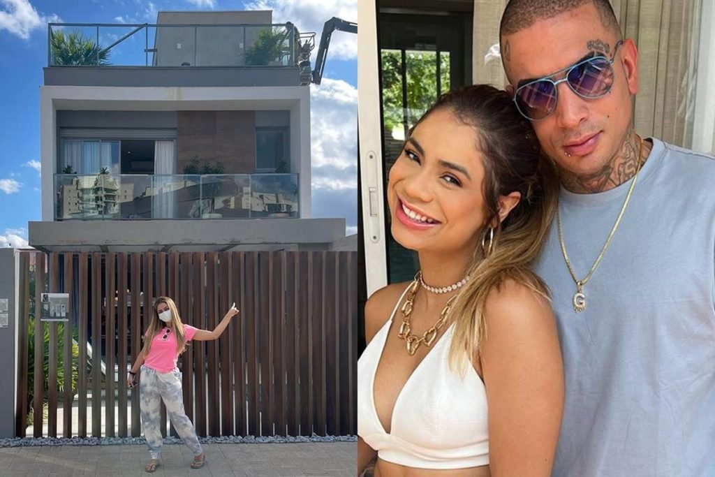Fotos coloridas de Lexa em sua nova casa e cantora com MC Guimê