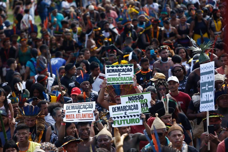 Indígenas acampam em Brasília e pedem agilidade em demarcação de terras 5