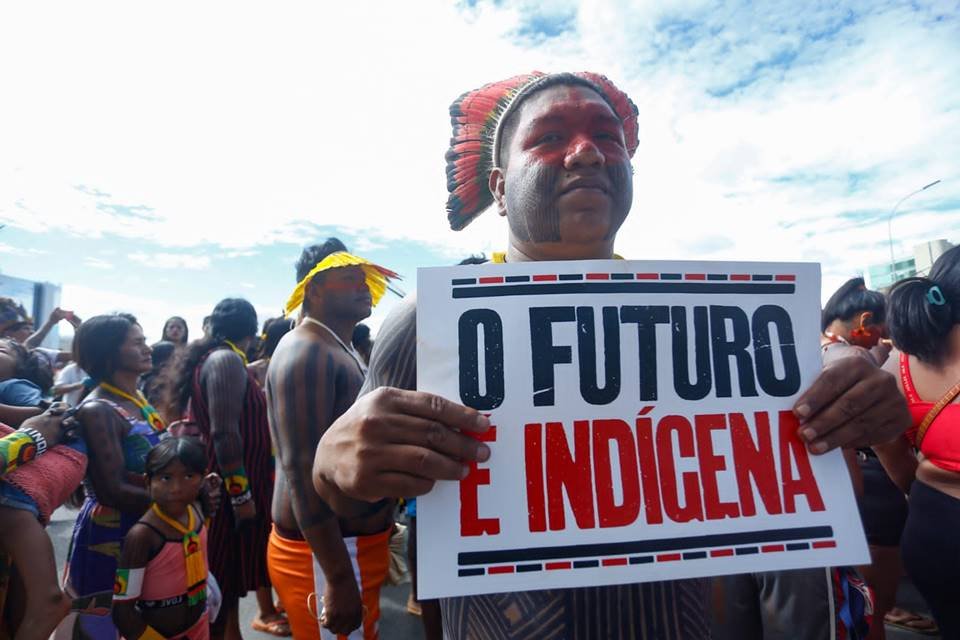 Indígenas acampam em Brasília e pedem agilidade em demarcação de terras 2