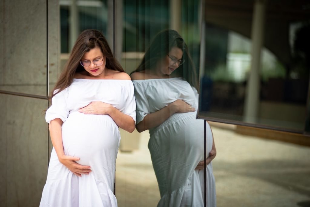 Meiry Rodrigues, 33, resident of the DF, has a very rare mono-mono pregnancy - Metrópoles