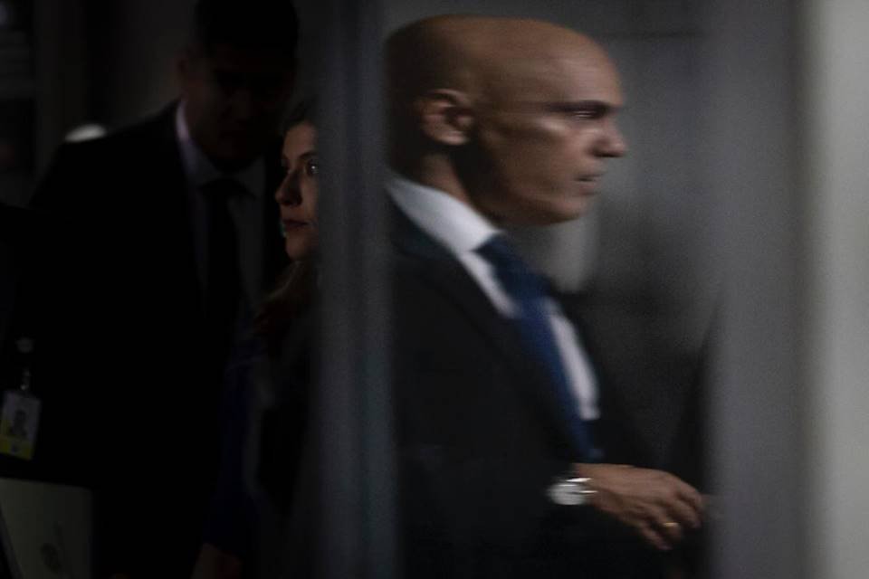 imagem colorida de Alexandre de Moraes - Metrópoles