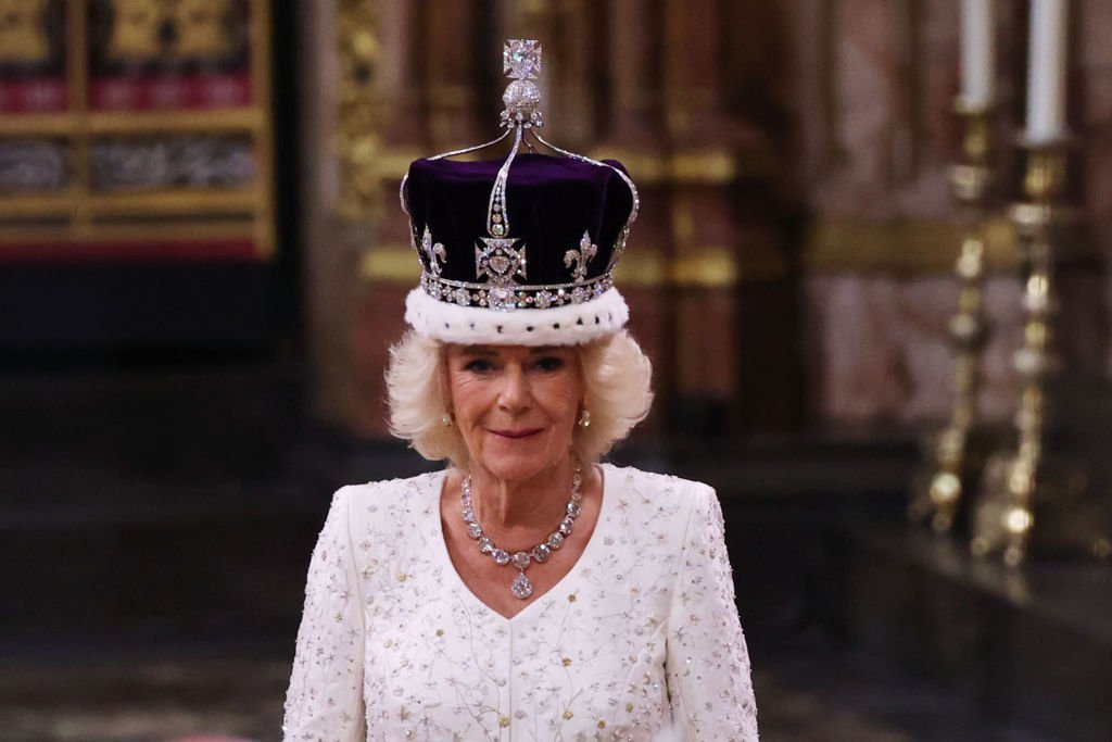 Rainha Camilla na coroação do rei Charles III - Metrópoles