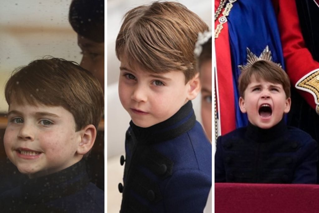 Caras  A cumplicidade dos príncipes Charlotte e Louis na coroação