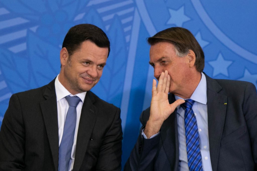 PF Anderson Torres e Jair Bolsonaro