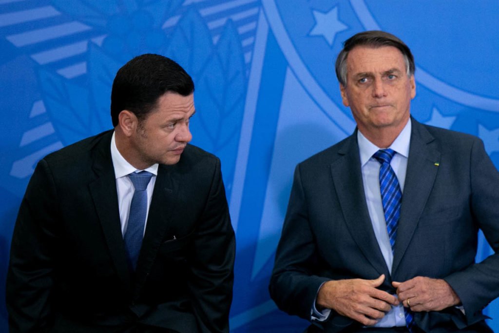 Anderson Torres e Jair Bolsonaro