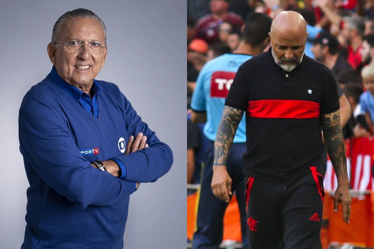 Sampaoli presenteou um vendedor ambulante com a camisa do Flamengo