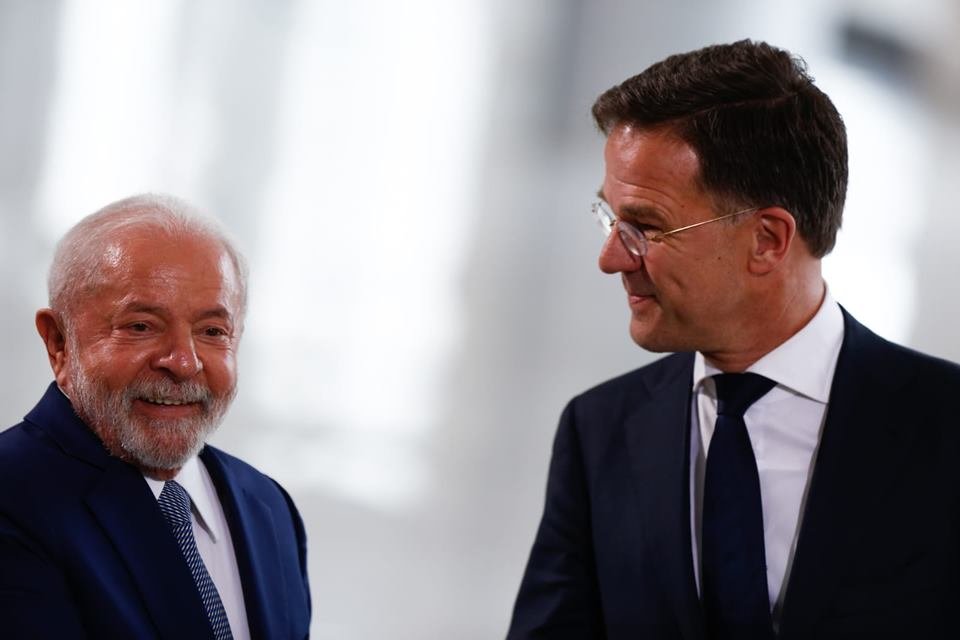 Lula e Mark Rutte