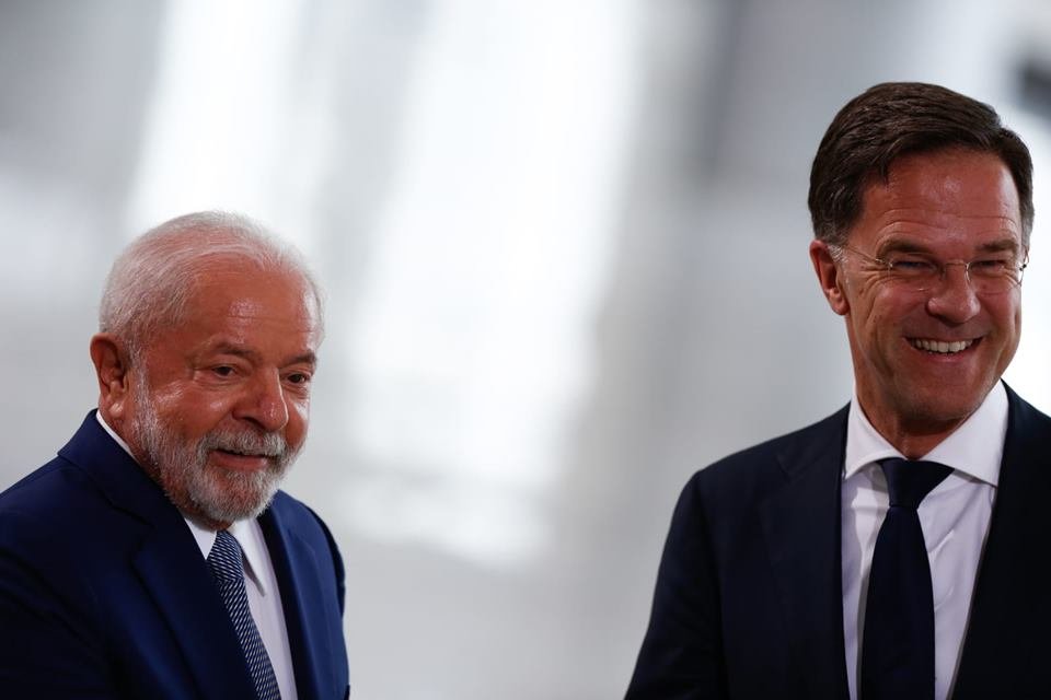 Lula e Mark Rutte