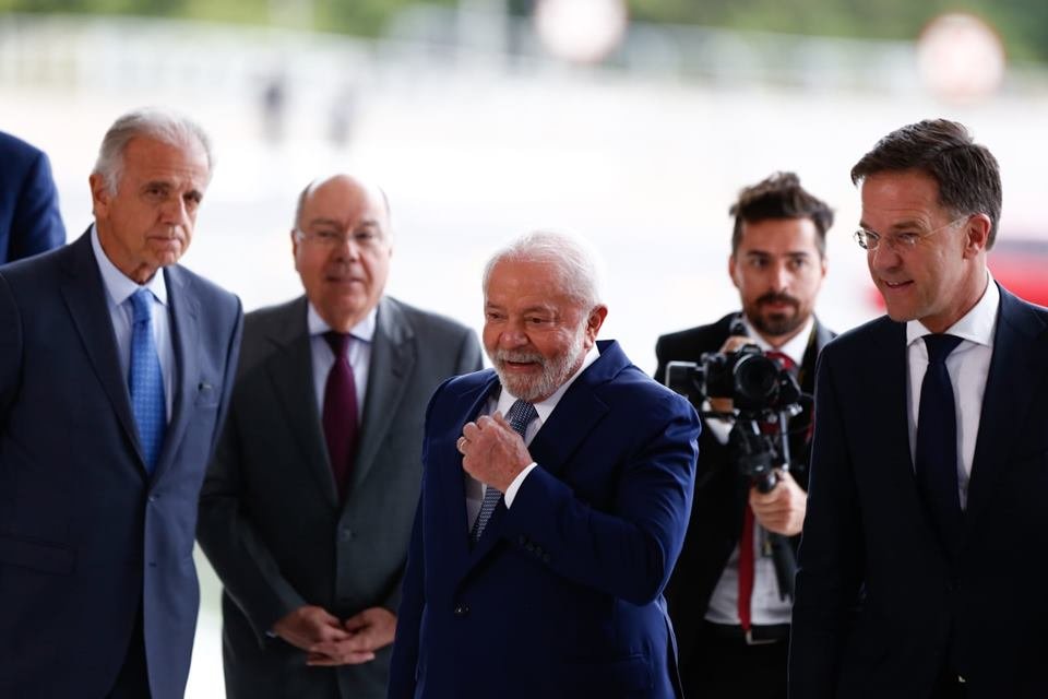 Lula e Mark Rutte