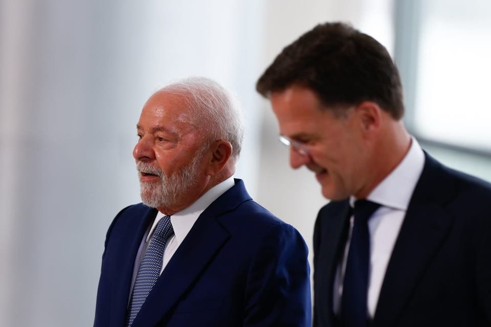 Lula e Mark Rutte