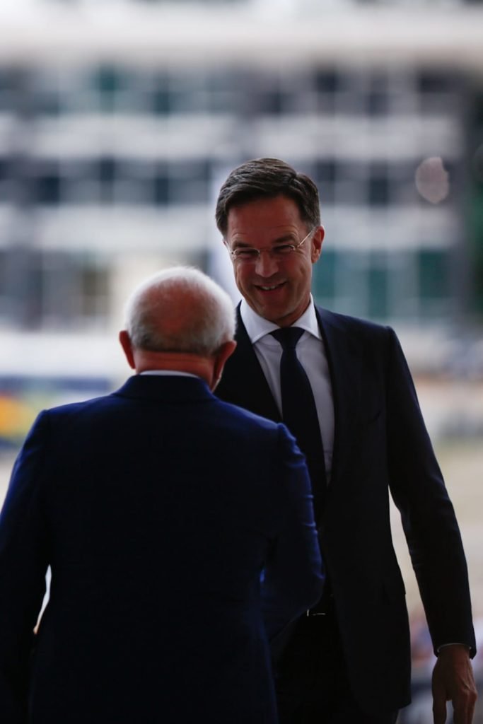 Lula e Mark Rutte