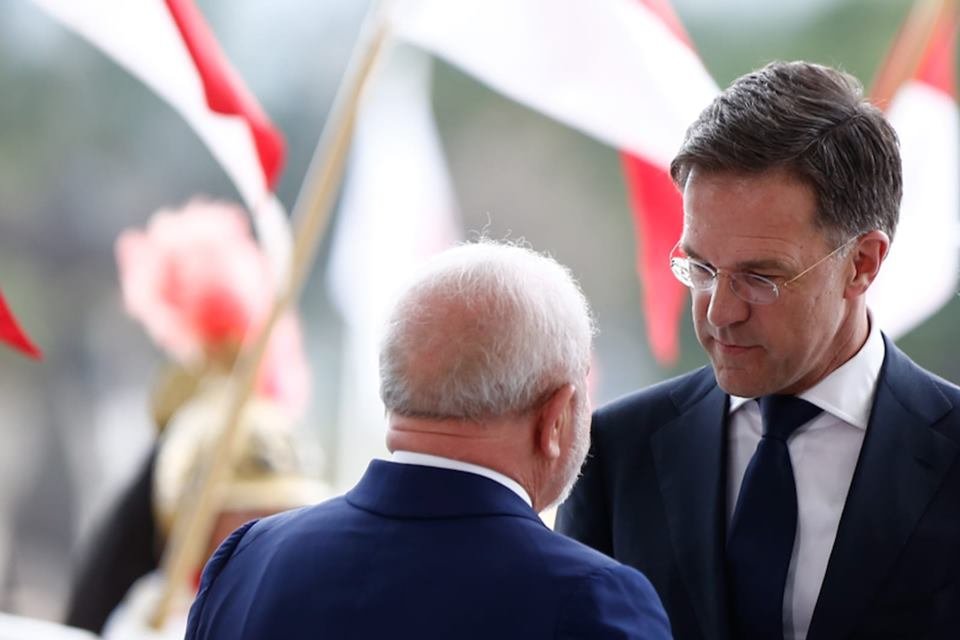 Lula e Mark Rutte