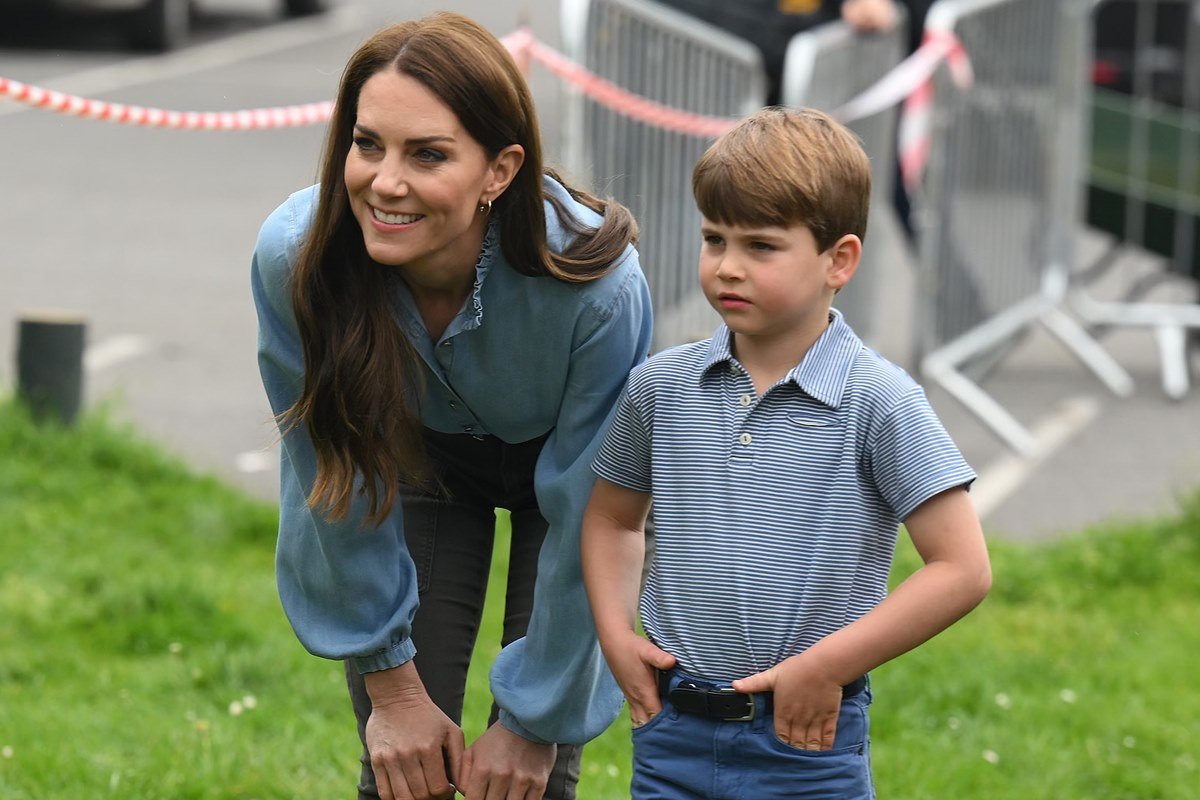 Kate Middleton e príncipe Louis