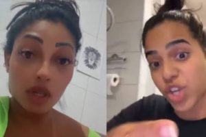 Irmã de Loma tem perfil do Instagram desativado após briga com Mirella