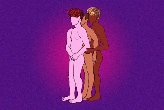Ilustração ménage - Metrópoles