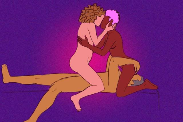 Ilustração ménage - Metrópoles